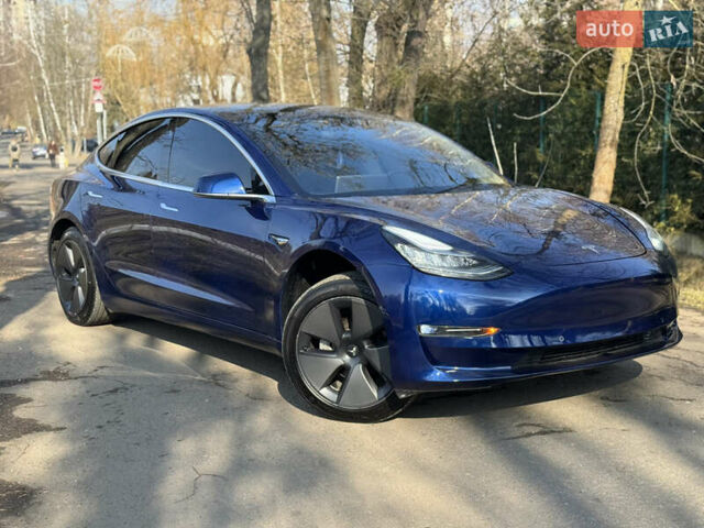 Синий Тесла Модель 3, объемом двигателя 0 л и пробегом 121 тыс. км за 14499 $, фото 1 на Automoto.ua