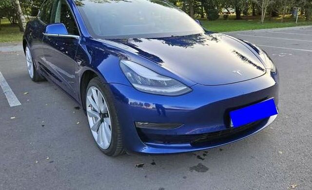 Синий Тесла Модель 3, объемом двигателя 0 л и пробегом 69 тыс. км за 16500 $, фото 5 на Automoto.ua