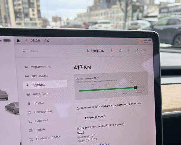 Синій Тесла Модель 3, об'ємом двигуна 0 л та пробігом 118 тис. км за 19900 $, фото 20 на Automoto.ua