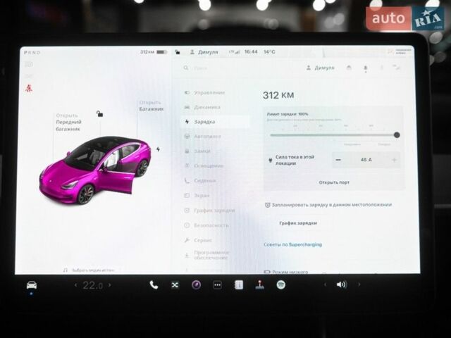 Синій Тесла Модель 3, об'ємом двигуна 0 л та пробігом 31 тис. км за 24900 $, фото 61 на Automoto.ua