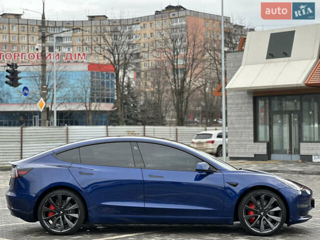 Синий Тесла Модель 3, объемом двигателя 0 л и пробегом 55 тыс. км за 19999 $, фото 24 на Automoto.ua