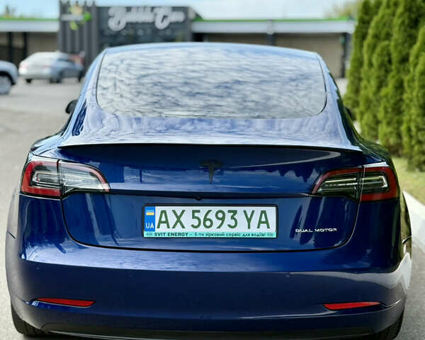 Тесла Модель 3 2020 в Харькове на Automoto.ua Синий Тесла Модель 3, объемом двигателя 0 л и пробегом 84 тыс. км за 20500 $, фото 30 на Automoto.ua
