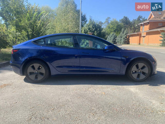 Синий Тесла Модель 3, объемом двигателя 0 л и пробегом 101 тыс. км за 20900 $, фото 1 на Automoto.ua