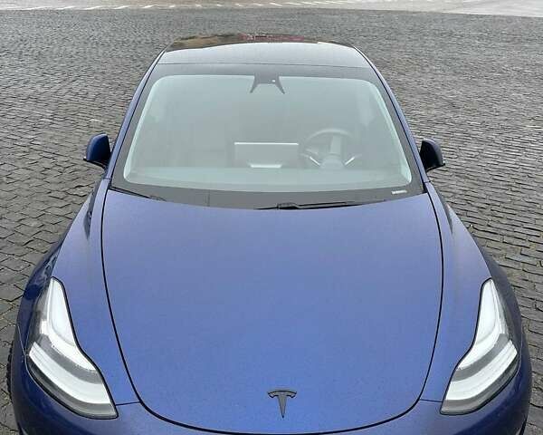 Синий Тесла Модель 3, объемом двигателя 0 л и пробегом 93 тыс. км за 20700 $, фото 9 на Automoto.ua