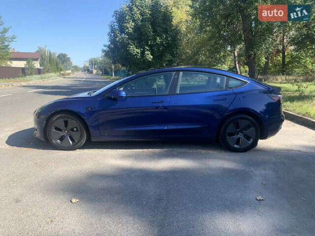 Синий Тесла Модель 3, объемом двигателя 0 л и пробегом 101 тыс. км за 20900 $, фото 5 на Automoto.ua