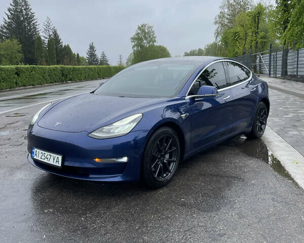 Синий Тесла Модель 3, объемом двигателя 0 л и пробегом 65 тыс. км за 21500 $, фото 8 на Automoto.ua