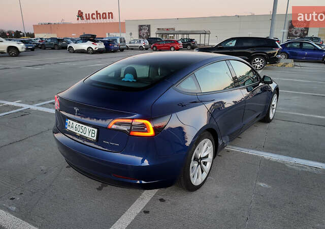 Синий Тесла Модель 3, объемом двигателя 0 л и пробегом 80 тыс. км за 23000 $, фото 4 на Automoto.ua