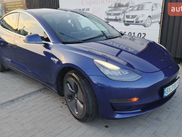 Синий Тесла Модель 3, объемом двигателя 0 л и пробегом 52 тыс. км за 17000 $, фото 6 на Automoto.ua