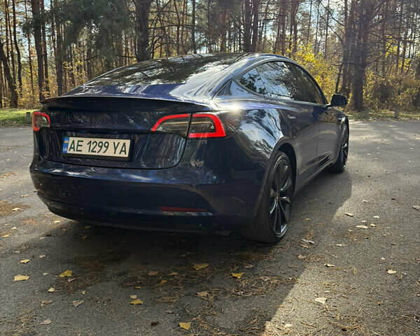 Тесла Модель 3 2020 в Новомосковске на Automoto.ua Синий Тесла Модель 3, объемом двигателя 0 л и пробегом 62 тыс. км за 21000 $, фото 5 на Automoto.ua