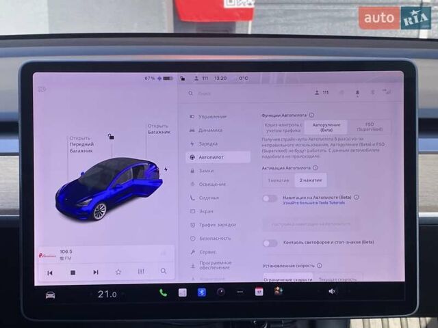 Синій Тесла Модель 3, об'ємом двигуна 0 л та пробігом 151 тис. км за 16999 $, фото 21 на Automoto.ua