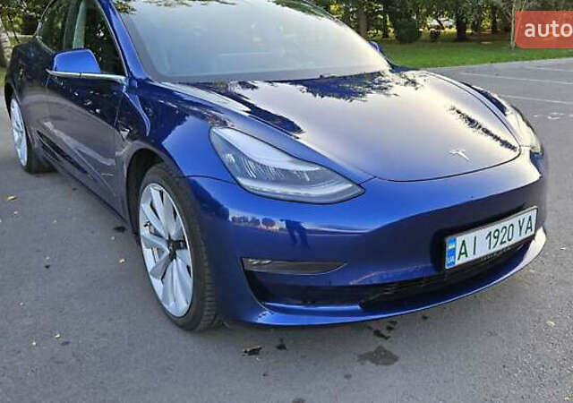 Синій Тесла Модель 3, об'ємом двигуна 0 л та пробігом 74 тис. км за 16000 $, фото 1 на Automoto.ua