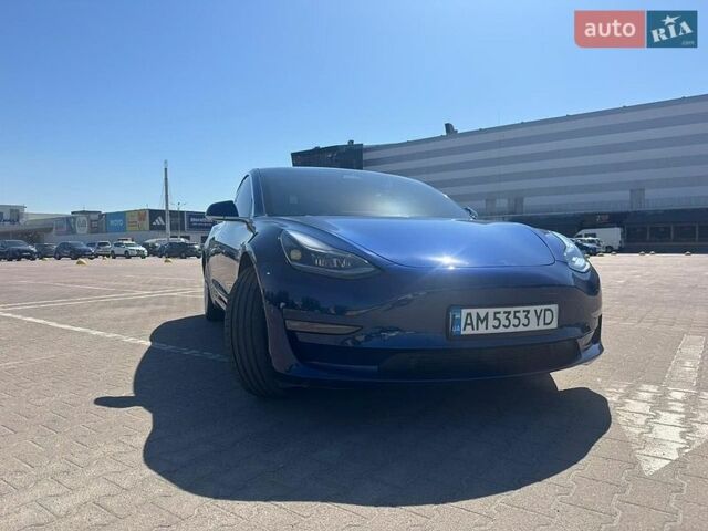 Синий Тесла Модель 3, объемом двигателя 0 л и пробегом 191 тыс. км за 16000 $, фото 5 на Automoto.ua