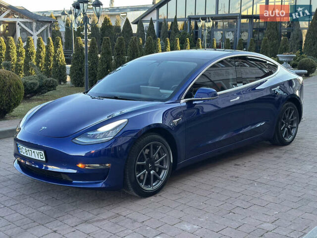 Синий Тесла Модель 3, объемом двигателя 0 л и пробегом 71 тыс. км за 17500 $, фото 1 на Automoto.ua
