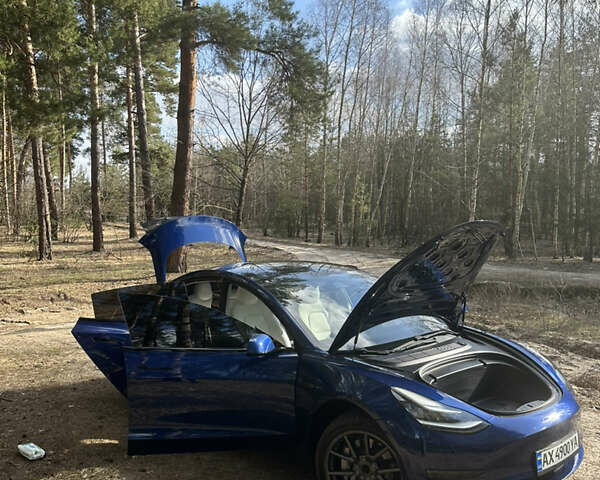 Синий Тесла Модель 3, объемом двигателя 0 л и пробегом 37 тыс. км за 23500 $, фото 27 на Automoto.ua