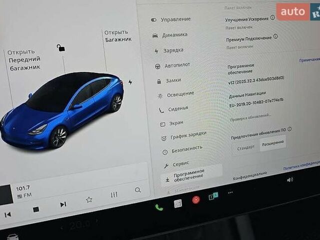 Синий Тесла Модель 3, объемом двигателя 0 л и пробегом 110 тыс. км за 17500 $, фото 8 на Automoto.ua