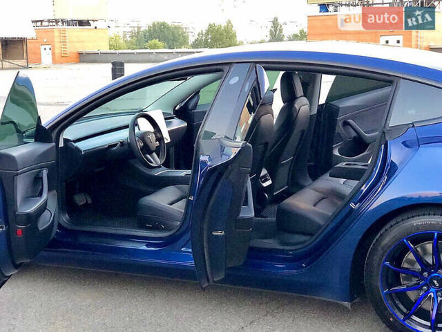 Синий Тесла Модель 3, объемом двигателя 0 л и пробегом 17 тыс. км за 24500 $, фото 13 на Automoto.ua