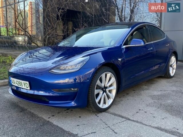 Синій Тесла Модель 3, об'ємом двигуна 0 л та пробігом 99 тис. км за 19500 $, фото 5 на Automoto.ua