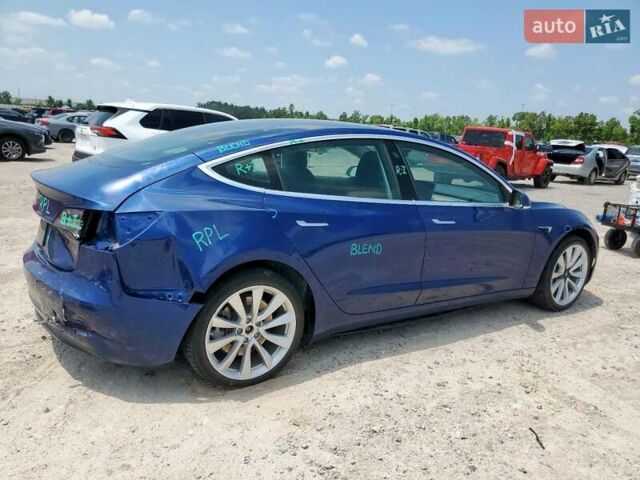 Синий Тесла Модель 3, объемом двигателя 0 л и пробегом 55 тыс. км за 3000 $, фото 2 на Automoto.ua