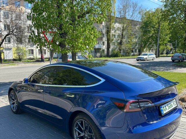 Синий Тесла Модель 3, объемом двигателя 0 л и пробегом 103 тыс. км за 20500 $, фото 3 на Automoto.ua