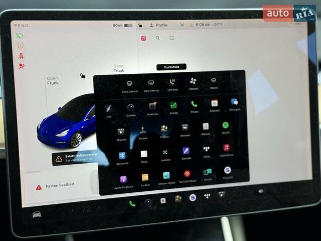 Синий Тесла Модель 3, объемом двигателя 0 л и пробегом 55 тыс. км за 13900 $, фото 13 на Automoto.ua