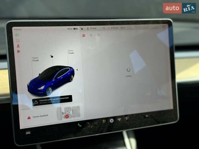 Синий Тесла Модель 3, объемом двигателя 0 л и пробегом 55 тыс. км за 13900 $, фото 11 на Automoto.ua