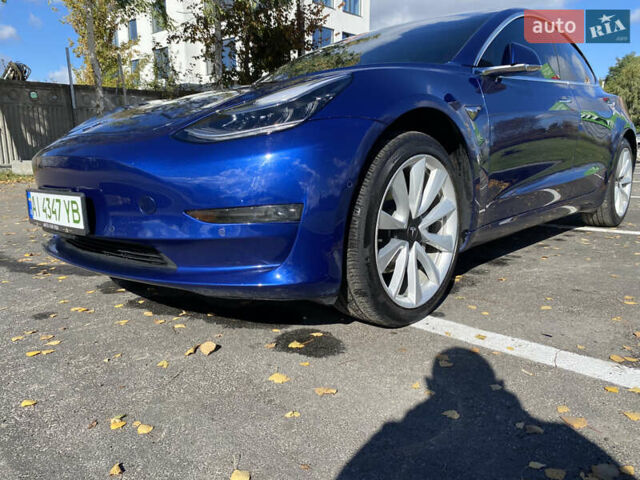 Синий Тесла Модель 3, объемом двигателя 0 л и пробегом 86 тыс. км за 18500 $, фото 1 на Automoto.ua