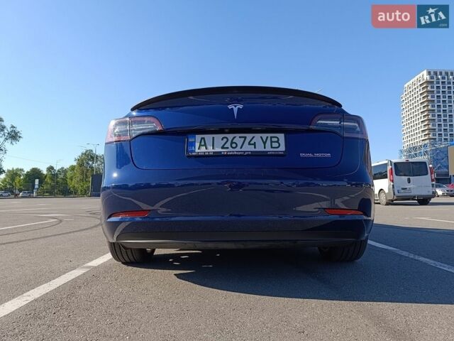 Синий Тесла Модель 3, объемом двигателя 0 л и пробегом 161 тыс. км за 18450 $, фото 36 на Automoto.ua