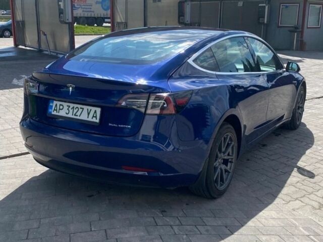 Синій Тесла Модель 3, об'ємом двигуна 0 л та пробігом 82 тис. км за 16900 $, фото 5 на Automoto.ua