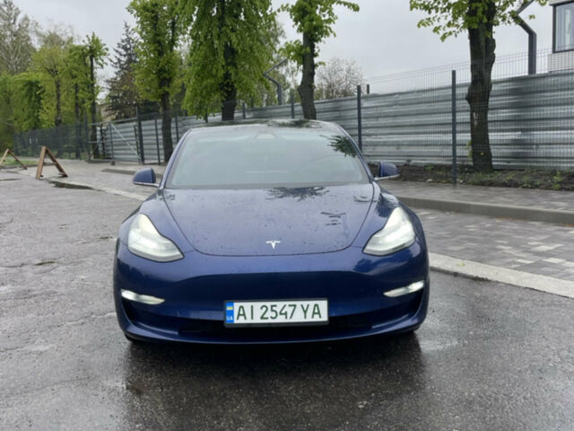Синій Тесла Модель 3, об'ємом двигуна 0 л та пробігом 87 тис. км за 21500 $, фото 1 на Automoto.ua