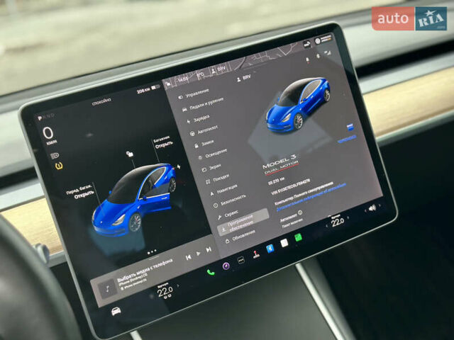 Синий Тесла Модель 3, объемом двигателя 0 л и пробегом 55 тыс. км за 19999 $, фото 34 на Automoto.ua