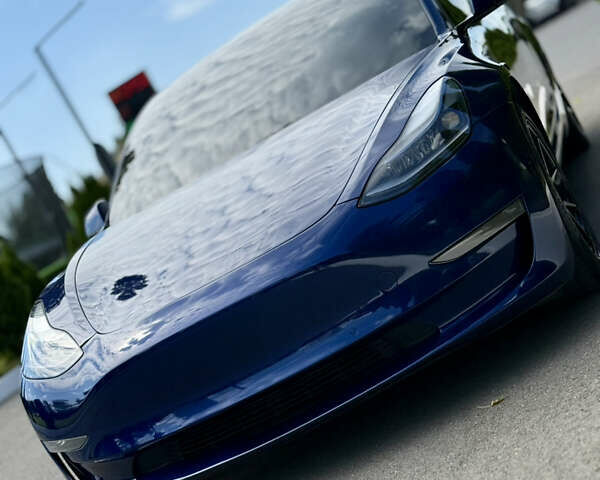 Тесла Модель 3 2020 в Харькове на Automoto.ua Синий Тесла Модель 3, объемом двигателя 0 л и пробегом 84 тыс. км за 20500 $, фото 5 на Automoto.ua