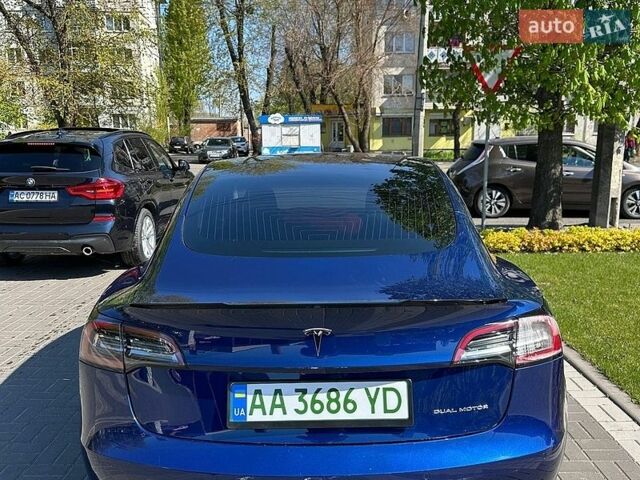 Синий Тесла Модель 3, объемом двигателя 0 л и пробегом 103 тыс. км за 22000 $, фото 5 на Automoto.ua
