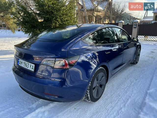 Синій Тесла Модель 3, об'ємом двигуна 0 л та пробігом 118 тис. км за 19900 $, фото 7 на Automoto.ua