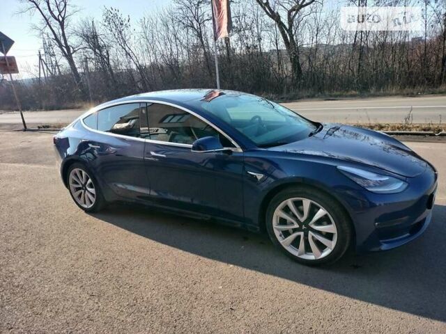 Синий Тесла Модель 3, объемом двигателя 0 л и пробегом 105 тыс. км за 19000 $, фото 1 на Automoto.ua