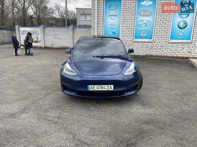 Синий Тесла Модель 3, объемом двигателя 0 л и пробегом 95 тыс. км за 15500 $, фото 1 на Automoto.ua
