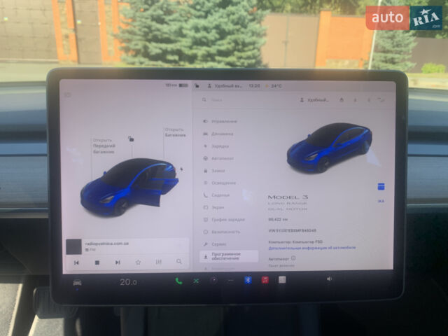 Синій Тесла Модель 3, об'ємом двигуна 0 л та пробігом 107 тис. км за 18900 $, фото 14 на Automoto.ua