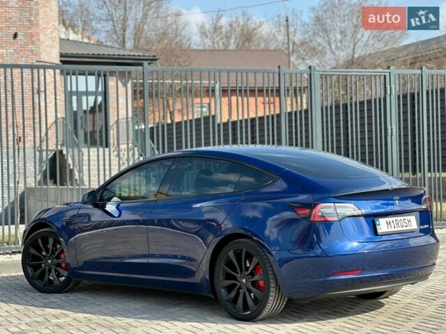 Синий Тесла Модель 3, объемом двигателя 0 л и пробегом 56 тыс. км за 19500 $, фото 11 на Automoto.ua