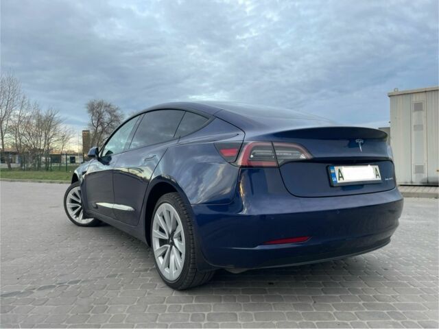 Синий Тесла Модель 3, объемом двигателя 0 л и пробегом 37 тыс. км за 21000 $, фото 4 на Automoto.ua