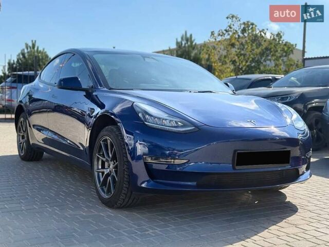 Синий Тесла Модель 3, объемом двигателя 0 л и пробегом 74 тыс. км за 19200 $, фото 1 на Automoto.ua