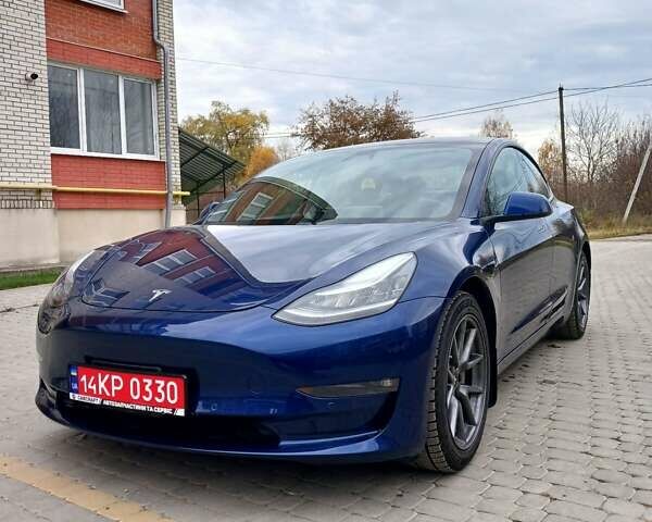 Синий Тесла Модель 3, объемом двигателя 0 л и пробегом 93 тыс. км за 18500 $, фото 11 на Automoto.ua