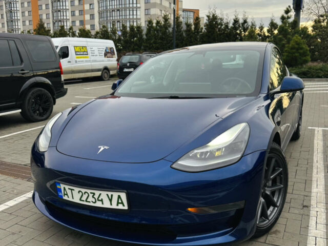 Синій Тесла Модель 3, об'ємом двигуна 0 л та пробігом 33 тис. км за 22500 $, фото 1 на Automoto.ua