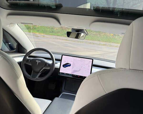 Синий Тесла Модель 3, объемом двигателя 0 л и пробегом 65 тыс. км за 21100 $, фото 3 на Automoto.ua
