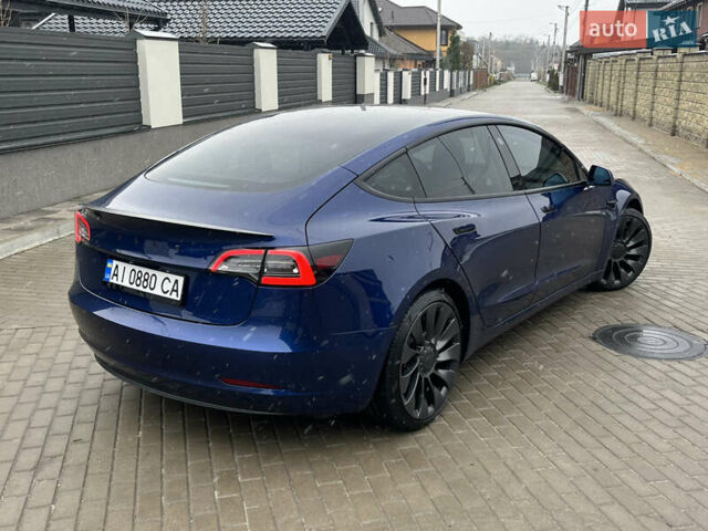 Синій Тесла Модель 3, об'ємом двигуна 0 л та пробігом 40 тис. км за 23200 $, фото 8 на Automoto.ua