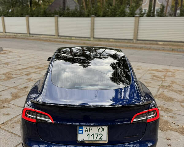 Тесла Модель 3 2021 в Полтаве на Automoto.ua Синий Тесла Модель 3, объемом двигателя 0 л и пробегом 79 тыс. км за 21999 $, фото 17 на Automoto.ua