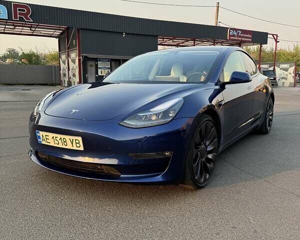 Синій Тесла Модель 3, об'ємом двигуна 0 л та пробігом 60 тис. км за 28000 $, фото 7 на Automoto.ua