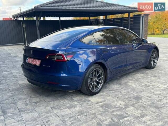 Тесла Модель 3 2021 у Луцьку на Automoto.ua Синій Тесла Модель 3, об'ємом двигуна 0 л та пробігом 59 тис. км за 19000 $, фото 4 на Automoto.ua