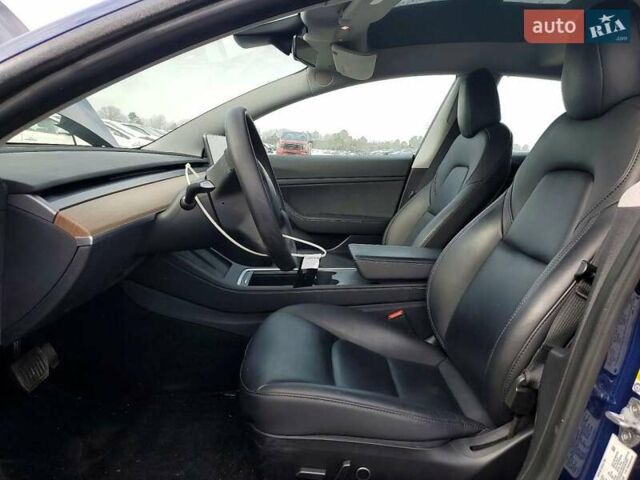 Синий Тесла Модель 3, объемом двигателя 0 л и пробегом 35 тыс. км за 5100 $, фото 7 на Automoto.ua