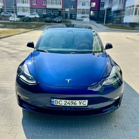 Синий Тесла Модель 3, объемом двигателя 0 л и пробегом 173 тыс. км за 17999 $, фото 2 на Automoto.ua