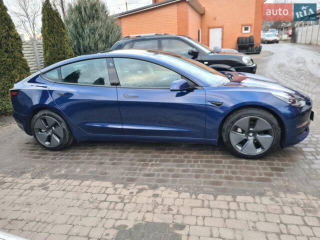 Синій Тесла Модель 3, об'ємом двигуна 0 л та пробігом 44 тис. км за 23000 $, фото 3 на Automoto.ua