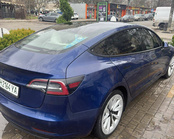 Синий Тесла Модель 3, объемом двигателя 0 л и пробегом 83 тыс. км за 19000 $, фото 4 на Automoto.ua